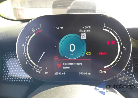 2023 Mini Convertible Cooper S z USA, uszkodzony, nr VIN WMW43DL04P3P73815